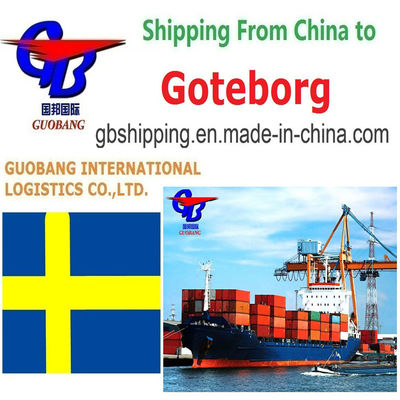 Tempo de trânsito 1-15 dias Serviços de envio De para Gotemburgo Serviço conveniente De Shenzhen