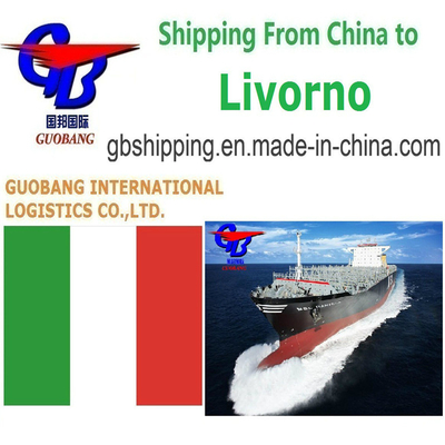Serviços rápidos e de transporte marítimo de Livorno para Livorno Serviço de parada única Reserva-coleta-descarregamento aduaneiro-a bordo Incluído