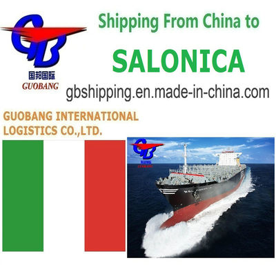 Melhores Serviços de Transporte Marítimo de Salónica Total de fornecimento 1000teu/mês Transporte aéreo Trabalhar bem com CZ