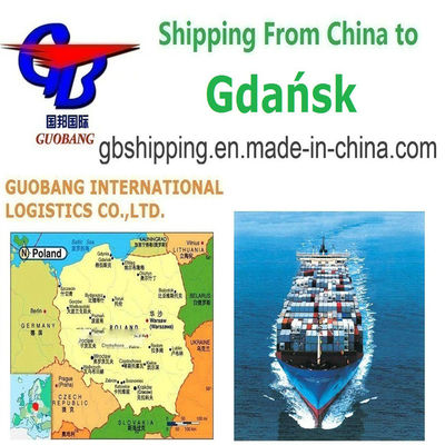 Guobang International Logistics Co. O seu parceiro de confiança para o transporte para Gdansk Polônia a partir de Chin