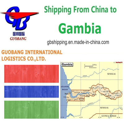 Serviço Único Melhores Serviços de Envio De para Gâmbia Guobang International Logistics Co