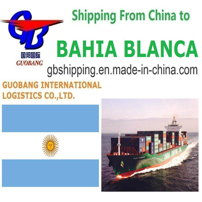 Serviços de Transporte Marítimo da Guobang Shipping de para Bahia Blanca com Excelente Atendimento ao Cliente