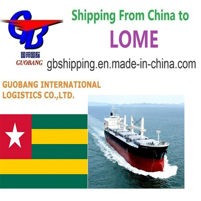 Melhores serviços marítimos de Lome para Lome Partida de Shenzhen/HK//Shanghai/Tianjin