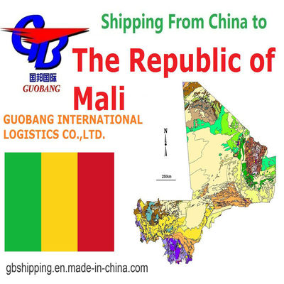 Melhores Serviços de Envio De para a República do Mali Fornecimento Total 1000teu/Mês Guobang Guobang International Logistics Co