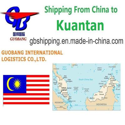Guobang International Logistics Co. e Serviços Profissionais de Transporte Marítimo de Kuantan para a Malásia