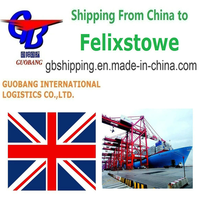 Serviço único, fácil e conveniente para envio de para Felixstowe. Agendamento de coleta, desembaraço aduaneiro e embarque.