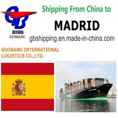 Melhores Serviços de Envio para Madrid, Espanha Frete Aéreo Marítimo LCL FCL Courier Despacho Aduaneiro Despachante Aduaneiro Despacho Aduaneiro