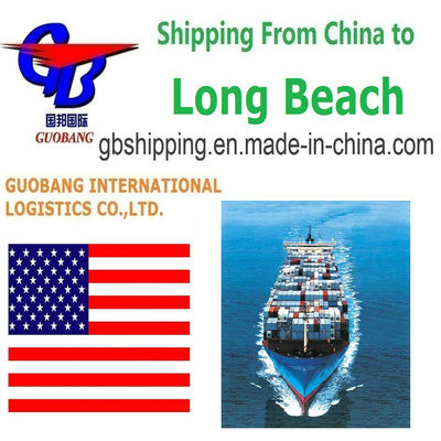 Suporte total 1000teu/Mês Transporte Marítimo Apl A solução única para o transporte de Long Beach para os EUA
