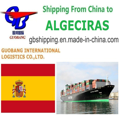 1000teu/Mês Fornecimento de transporte marítimo de carga geral de Algeciras Serviços profissionais