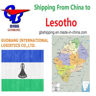 Serviços de transporte aéreo de para Lesoto Guobang Ltd. Recolha por camião dos fornecedores para o porto/armazém
