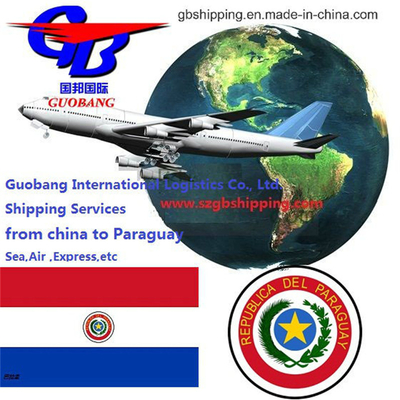 Guobang Freight Aéreo de Shenzhen para o Paraguai Serviço para a América do Sul