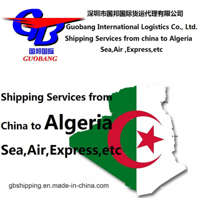 Envio para a Argélia por via marítima. O envio aéreo funciona bem com o serviço CZ de Tianjin.