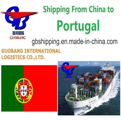 Transporte Aéreo Marítimo LCL FCL Serviços de Courier De para Portugal Partida Shenzhen/HK//Shanghai/Tianjin Serviços de Transporte Marítimo