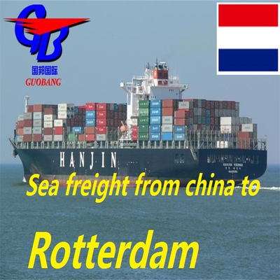 68 dias Tempo de trânsito Frete marítimo de Rotterdam Opção mais económica