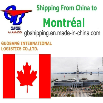 Serviços de transporte marítimo convenientes e acessíveis de para Montreal pela Guobang Shipping