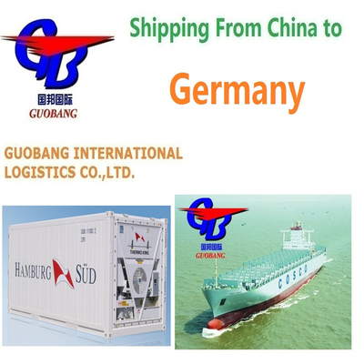 Serviço de Envio Frete Aéreo Marítimo LCL FCL Courier Reffer Container Entre e Alemanha