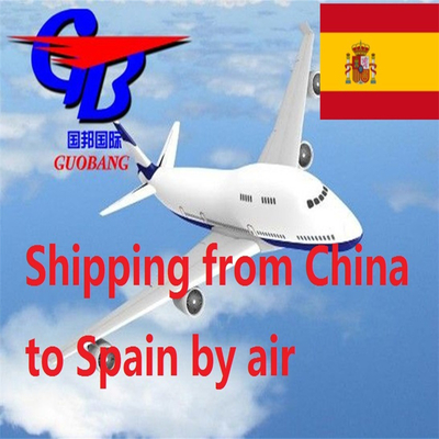 Cargas aéreas de Espanha com a oferta mais barata da Guobang pela principal companhia de navegação