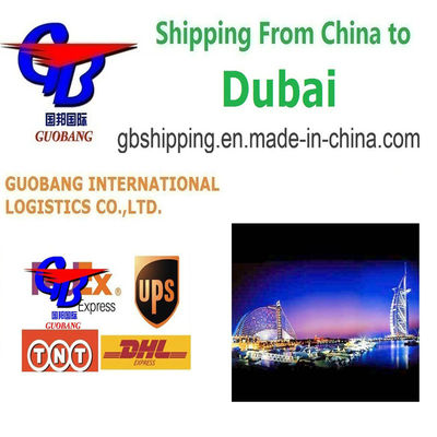 Serviço de transporte marítimo acessível de Guangdong para Dubai Serviço de parada única para reserva-coleta-desembaraço aduaneiro a bordo