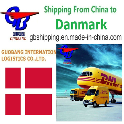 Guobang International Logistics Co. DHL Transporte aéreo da Dinamarca para Dinamarca