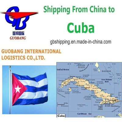 Serviços de transporte aéreo de e para Cuba Guobang International Logistics Co. Serviço completo