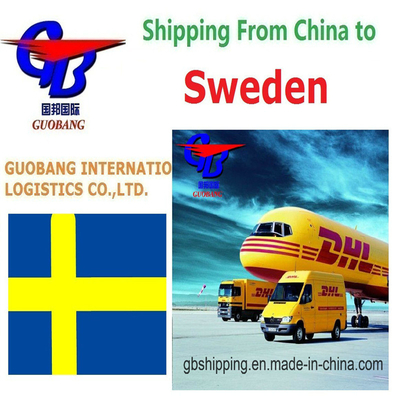 Guobang Ltd. Serviço DHL Acessível e Profissional De para Suécia