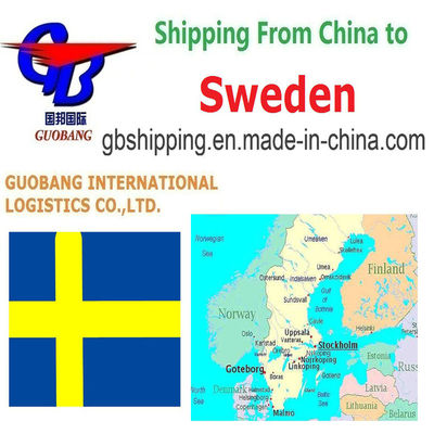 Serviço de Aviação Internacional para Transporte de Mercadorias Perigosas de Xangai para Norrkoping Logística de Transporte Aéreo