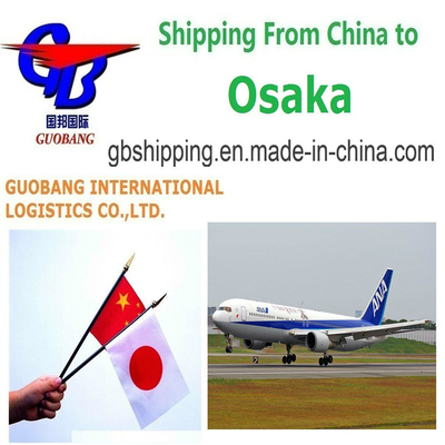 Serviços de desembaraço aduaneiro e de personalização para o transporte aéreo de Osaka para o Japão