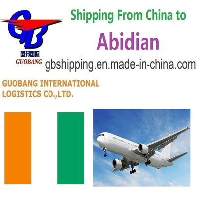 Serviços de transporte aéreo de Abidjan para Abidjan com ponto único de reserva-coleta-desembaraço e CZ