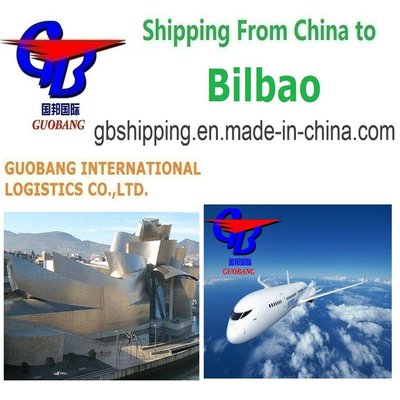 Serviços de transporte aéreo personalizados de Bilbao para a Espanha no âmbito da Guobang Airfreight