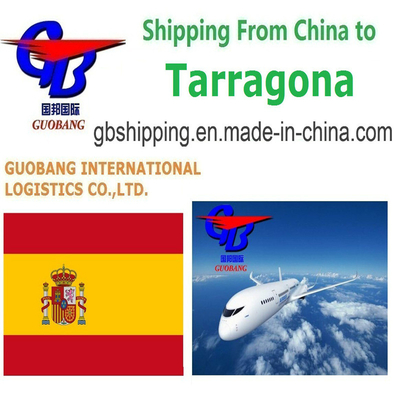 Transporte rodoviário de fornecedores para o porto/armazém Serviços de transporte aéreo de para Tarragona, Espanha Rápido e desembaraço aduaneiro