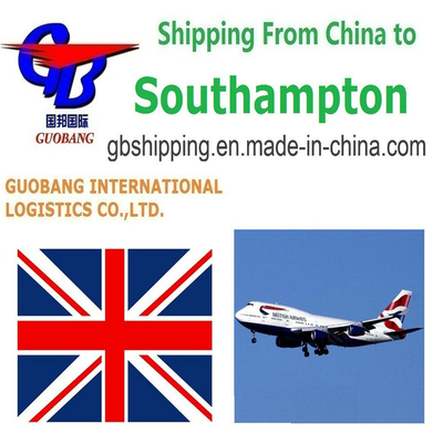 Serviços de transporte aéreo personalizados De para Southampton Serviço único de reserva - Coleta - Despacho aduaneiro - A bordo