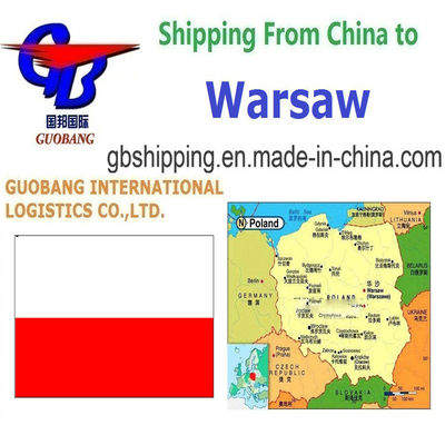 Serviço de transporte marítimo e aéreo para Varsóvia, Polônia, de forma acessível