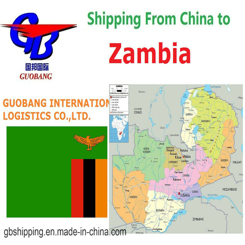 Tipo de envio FCL e LCL Guobang Shipping África Serviços de envio profissional De para Zâmbia