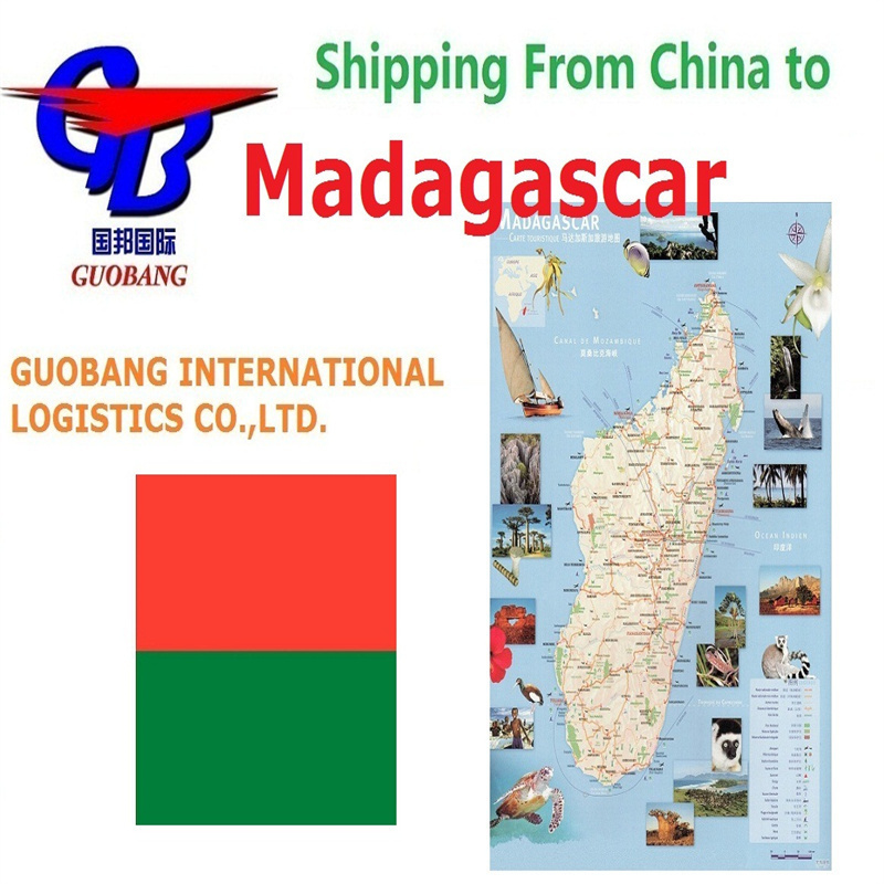 Serviços baratos e de transporte marítimo de Madagáscar para o Japão Ji Transporte aéreo Saída de Shenzhen/HK//Shanghai/Tianjin