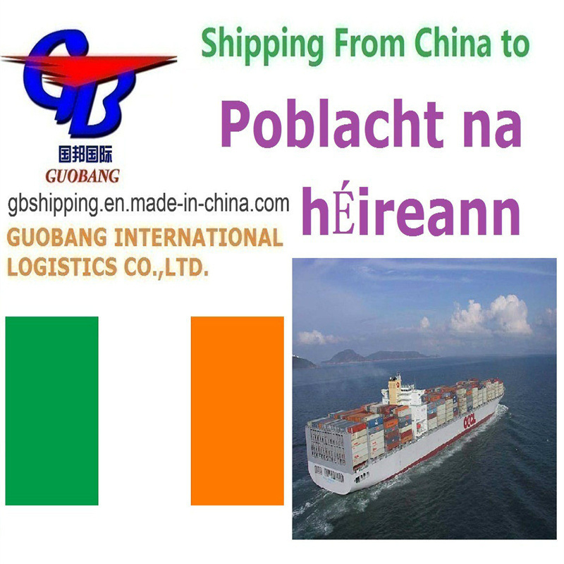 Serviços de transporte marítimo e aéreo acessíveis LCL FCL Courier De para a Irlanda para carga geral, rápido e seguro