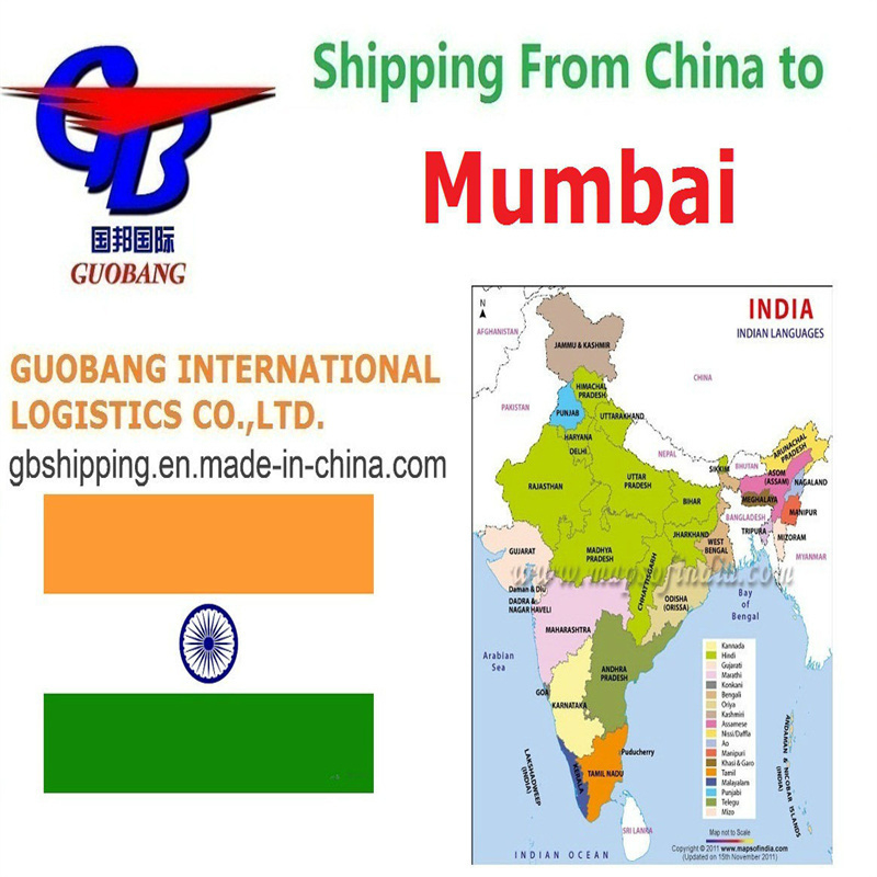 Serviços convenientes e acessíveis de transporte de navios de Mumbai para a Mar Air Freight LCL FCL Courier by Guobang Ltd