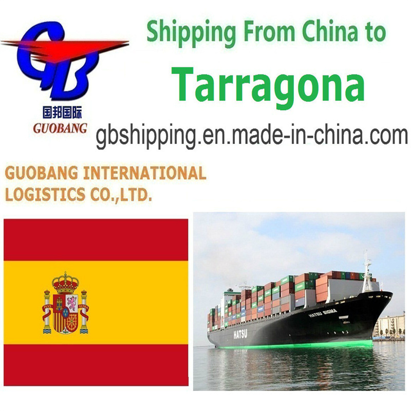 Transportes de caminhão de recolha de fornecedores para porto/armazém Melhores serviços de transporte marítimo de partir para Tarragona Partida Shenzhen/HK//Shanghai/Tianjin