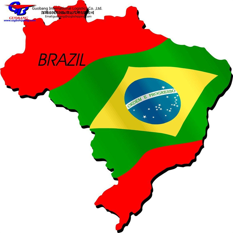 Serviço de transporte aéreo de carga da Guobang Air Sea Freight LCL FCL Courier para a América do Sul Frete aéreo acessível para o Brasil