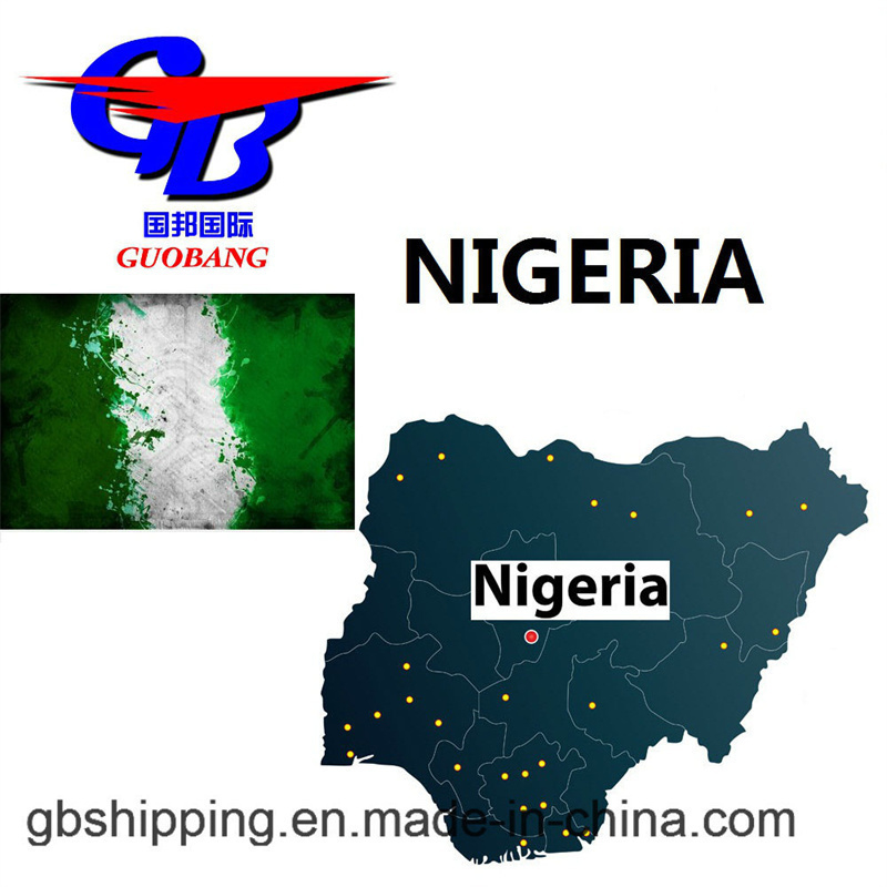 Guobang International Logistics Co. Remessa para a Nigéria por via marítima Partida de Shenzhen/HK//Shanghai/Tianjin
