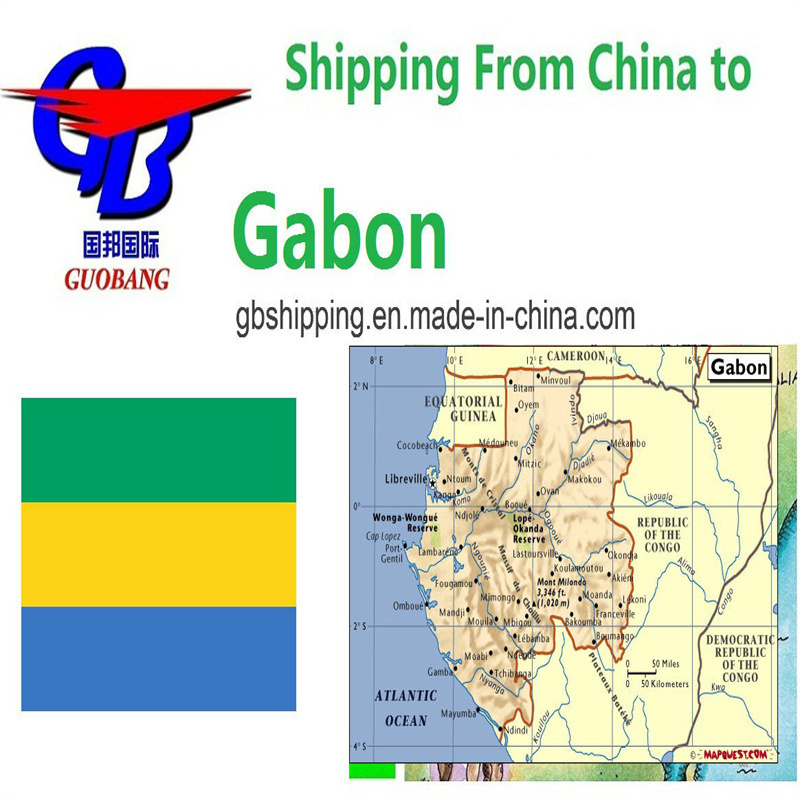 Tempo de trânsito de 30 a 60 dias para envio de/para o Gabão por via marítima Ek Air Shipping para entrega conveniente e confiável