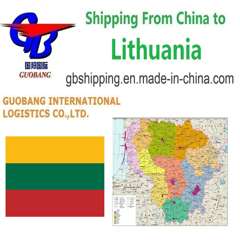 Serviço de transporte marítimo de carga aérea LCL FCL Courier Guobang International Logistics Co. para a Lituânia com transporte rápido e marítimo